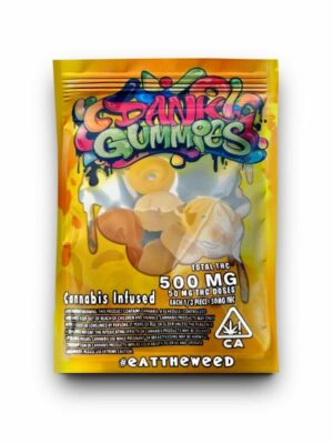 THC Dank Gummies Lemon & Melon